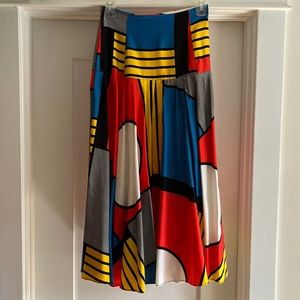 Vintage Mondrian inspired skirt.